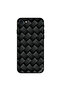 غطاء حماية لجهاز iPhone 8 بنمط خطوط سوداء