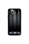 غطاء حافظة iPhone 11 Pro Max مضاء بنمط منقط باللون الأسود