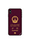 غطاء حماية iPhone XS - جواز سفر صيني