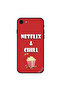 غطاء حماية لجهاز iPhone 8 من Netflix & Chill