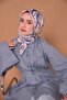 وشاح حريري من نسيج التويل 11471-14 - 5