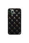 غطاء حماية لجهاز iPhone 11 Pro Max بتصميم كلاسيكي باللون الأسود