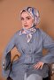 وشاح حريري من نسيج التويل 11471-14 - 2