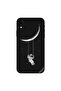 غطاء حماية لجهاز iPhone XR بتصميم Moon Swing