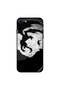 غطاء حماية لجهاز iPhone 7 بتصميم تنين ورجل