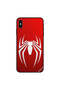 iPhone X Case Cover Spider Red Background