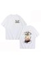Anime Pattern Unisex Men's T-Shirt Hashibira Inosuke Cartoon Demon Slayer