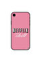 غطاء حماية لهاتف iPhone XR بطبعة Netflix و Chill Pink