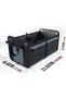 trunk organizer, foldable, spacious, multifunctional, multi-compartmented - 2