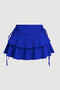 Lace-Up Mini Skirt Shorts JT8067 - 2