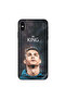 غطاء حماية لهاتف iPhone X رونالدو الملك