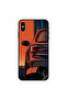 غطاء حماية لجهاز iPhone XS MAX برسم سيارة من الخلف