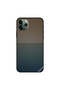 غطاء حماية لجهاز iPhone 11 Pro Max بنمط بني وأزرق