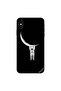غطاء حماية لجهاز iPhone X معلق على القمر