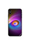 غطاء حماية لجهاز iPhone X بنمط شكل الطاووس