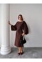 Women's Amelia Modal Cupra Waist Belted Bat Sleeve Dress - 5