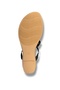 Voyager B160 Women's Stone Patterned Genuine Leather Orthopedic Sole Comfortable and Stylish Sandals - 5