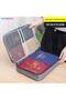 Large Capacity Multifunctional Multi Layer Waterproof Household Document Travel Passport Holder Stor - 4
