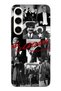 Samsung Galaxy S23 Compatible Red Mustafa Kemal Atatürk Signature Transparent Silicone Case