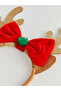 Mixed 3D Bow Detailed Girl's Crown - 2