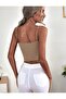 Women's 2 Pack Thin Strap Ribbed Crop Basic Athlete Blouse - 7
