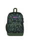 Printed Backpack with Adjustable Straps and Zip Closure - 15x32x42 cms