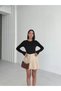 Women's 2-Piece Long Sleeve Bodysuit White, Black Crew Neck Bodysuit Cotton Cycling Badi 2Pcs - 7