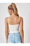 Women's 2 Pack Thin Strap Ribbed Crop Basic Athlete Blouse - 6