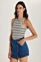 Women's Slim Fit Slim Fit Crew Neck Body Undershirt - 2