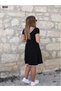 Women's Relaxed Fit Viscose Dress Plus Size Short Sleeve Round Neck - 3