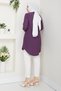 Women's Collar Detail Ruffled Yoke Shirt - 5