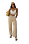 Fidan Pocket Waist Elastic Pants