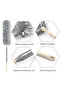 Telescopic Pole Extendable Microfiber Feather Ceiling Rod Fan Dust duster for Home Cleaning - 3