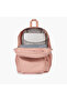 Solid Backpack with Adjustable Straps and Zip Closure - 19x33x5 cms - 5