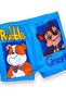Boy's Rabble and Chase Cartoon Character Pattern Sea Shorts Bonnet Set - 3