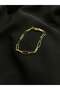 Elvimas Stainless Steel Chain Ring Gold Bracelet - 2