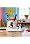 Decorative Cute Penguin Printed Pen Holder and Penguin Notepad Set - 2