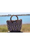Mixed Color, Wooden Handle Knitting Bag - Hand Knitting - Moly Thread - 4