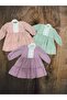 PILE MUSLIN ELBİSE - 2