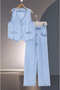 Denim Vest Bottom&Top Girls' Double Casual Suit Pants&Vest - 4