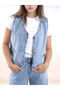 Denim Vest Bottom&Top Girls' Double Casual Suit Pants&Vest - 7