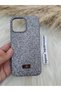 Luxury Branded Swrovski Stone Case Compatible with iPhone 16 Pro Max - 3