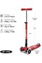 Micro Maxi Micro Deluxe Foldable LED Red | Scooter for Kids | Kids Scooter | Scooter with LED Wheels - 5