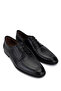 Men's Genuine Leather Black Classic Shoes - 2