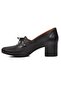 1374Y Black Genuine Leather Women's Casual Shoes - 3