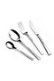 Stainless Steel Cutlery Sets 86 pcs Silver - 6