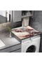 Marble Pattern Washing and Drying Machine Cover Drawer Refrigerator Protection Washable Cover