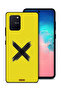 غطاء حماية لهاتف Samsung Galaxy S10 Lite بنمط X