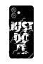 غطاء حماية لهاتف Honor Play6T Pro - Just Do It - أبيض وأسود