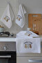 Azur Kitchen Towel Set of 4 30X50Cm |   Kitchen Towel |   Drying Cloth |   Hand Towel |   Dowry |